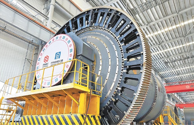 World's largest ball mill in alumina industry launched in Jinan