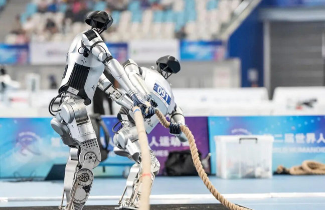 Jinan humanoid robots win gold at global robot games