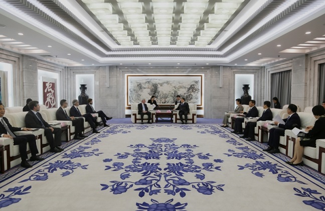 Jinan mayor meets with Ambassador of Spain to China
