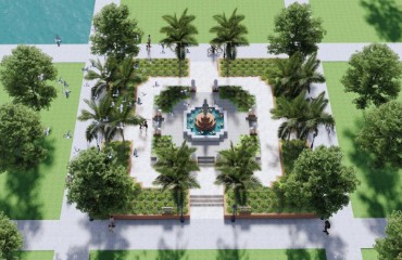 Cambodian-style garden opens in Jinan