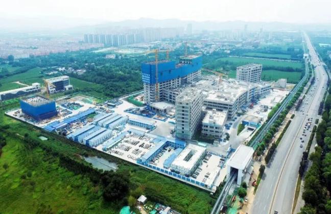 New children's hospital campus in Jinan tops out