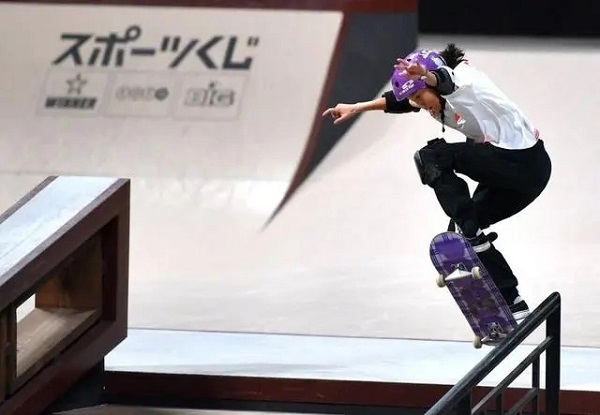 14-year-old Jinan girl skateboards closer to her Paris Olympic dream