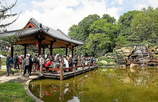 Chinese garden opens in Jinan's sister city Rennes